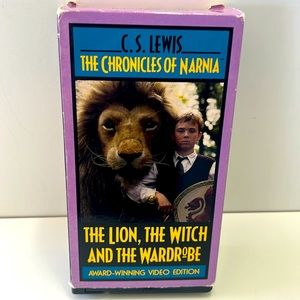 Vintage VHS C.S. Lewis “ The Chronicles of Narnia. 174 Minutes